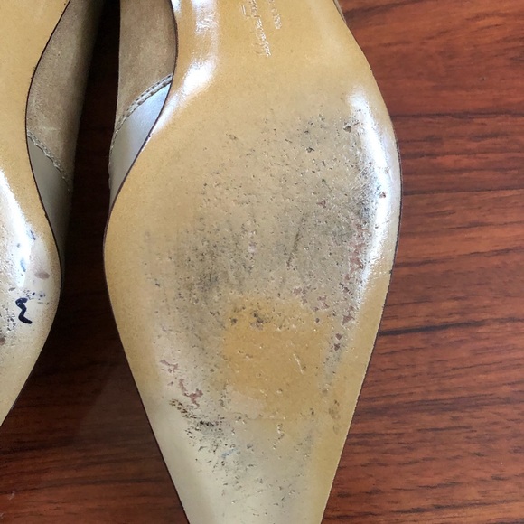 Salvatore Ferragamo Square Pumps Heels - Picture 6 of 16